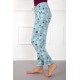 Moda Çizgi Bayan Welsoft Polar Tek Alt Pijama 210046