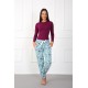 Moda Çizgi Bayan Welsoft Polar Tek Alt Pijama 210046