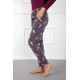 Moda Çizgi Bayan Welsoft Polar Tek Alt Pijama 210047