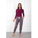 Moda Çizgi Bayan Welsoft Polar Tek Alt Pijama 210047