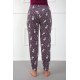 Moda Çizgi Bayan Welsoft Polar Tek Alt Pijama 210047
