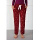 Moda Çizgi Bayan Welsoft Polar Tek Alt Pijama 210049