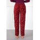 Moda Çizgi Bayan Welsoft Polar Tek Alt Pijama 210049
