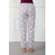 Moda Çizgi Bayan Welsoft Polar Tek Alt Pijama 210050