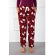 Moda Çizgi Bayan Welsoft Polar Tek Alt Pijama 210052
