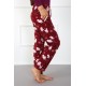 Moda Çizgi Bayan Welsoft Polar Tek Alt Pijama 210052