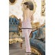 Moda Çizgi Dantel Pijama Takım 1006