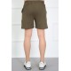 Moda Çizgi Erkek Cepli Pamuk Lakost Şort 6813