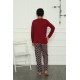 Moda Çizgi Erkek Çocuk Penye Pijama Takım 20385
