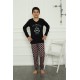 Moda Çizgi Erkek Çocuk Penye Pijama Takım 20388