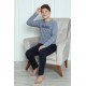 Moda Çizgi Erkek Çocuk Penye Pijama Takım 20411