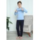 Moda Çizgi Erkek Çocuk Penye Pijama Takım 20412