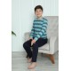 Moda Çizgi Erkek Çocuk Penye Pijama Takım 20413