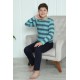 Moda Çizgi Erkek Çocuk Penye Pijama Takım 20413