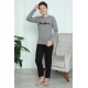 Moda Çizgi Erkek Çocuk Penye Pijama Takım 20416