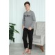Moda Çizgi Erkek Çocuk Penye Pijama Takım 20416