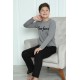 Moda Çizgi Erkek Çocuk Penye Pijama Takım 20416