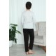 Moda Çizgi Erkek Çocuk Penye Pijama Takım 20417