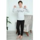 Moda Çizgi Erkek Çocuk Penye Pijama Takım 20417