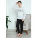 Moda Çizgi Erkek Çocuk Penye Pijama Takım 20417