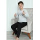 Moda Çizgi Erkek Çocuk Penye Pijama Takım 20417