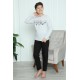 Moda Çizgi Erkek Çocuk Penye Pijama Takım 20417