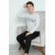 Moda Çizgi Erkek Çocuk Penye Pijama Takım 20417