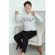 Moda Çizgi Erkek Çocuk Penye Pijama Takım 20417