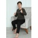 Moda Çizgi Erkek Çocuk Penye Pijama Takım 20419