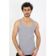 moda çizgi Erkek Gri Ribana Atlet 6502