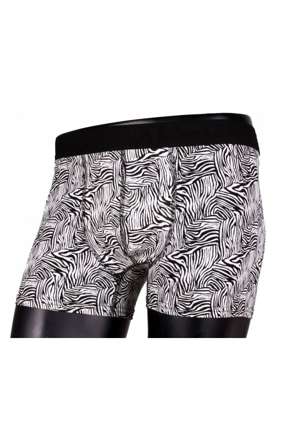Moda Çizgi Erkek Likralı Boxer 40024