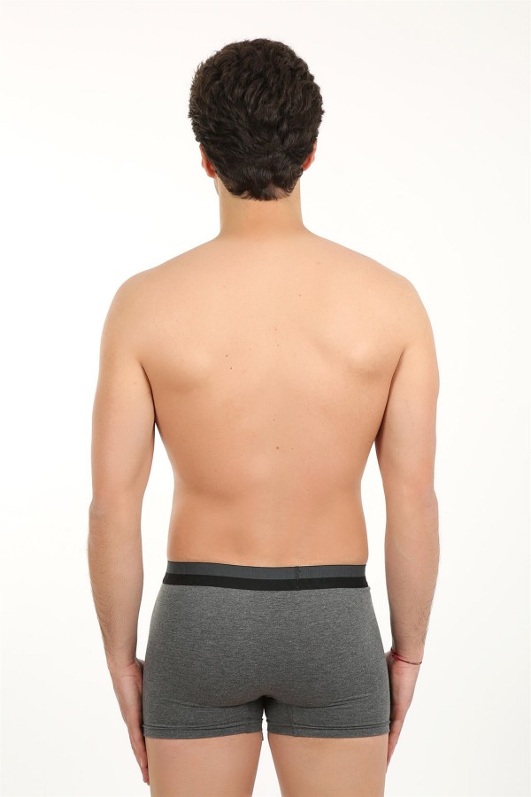 Moda Çizgi Erkek Likralı Boxer 40057