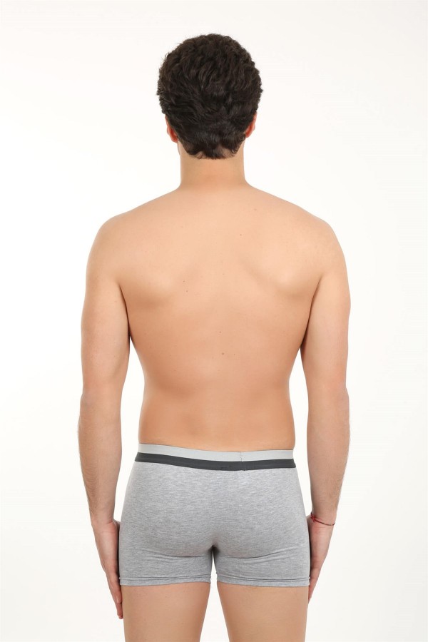 Moda Çizgi Erkek Likralı Boxer 40058