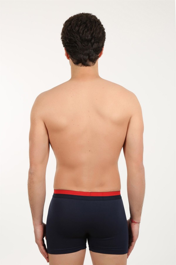 Moda Çizgi Erkek Likralı Boxer 40065