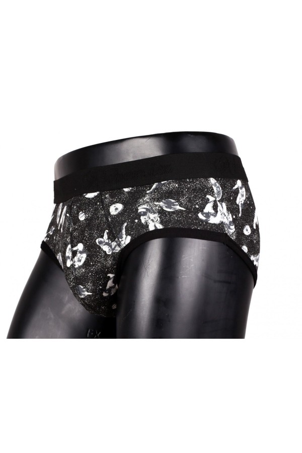 Moda Çizgi Erkek Likralı Slip 40034