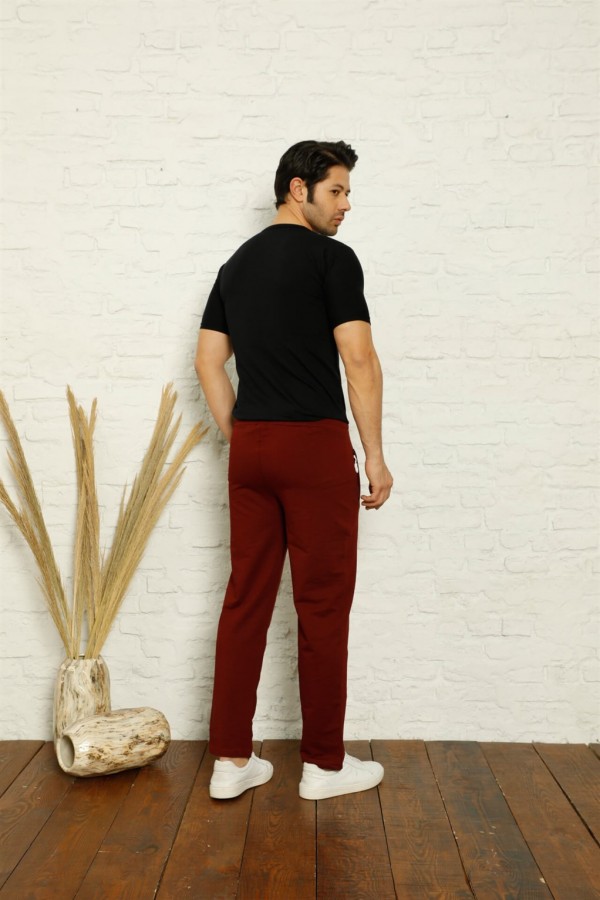 Moda Çizgi Erkek Pamuk Alt Eşofman 7001