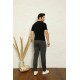 Moda Çizgi Erkek Pamuk Alt Eşofman 7002