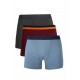 Moda Çizgi Erkek Penye 3'lü Boxer 40093