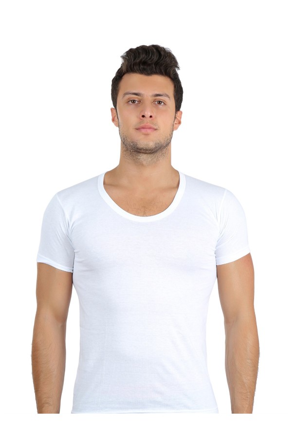 Moda Çizgi Erkek Penye Atlet 65651