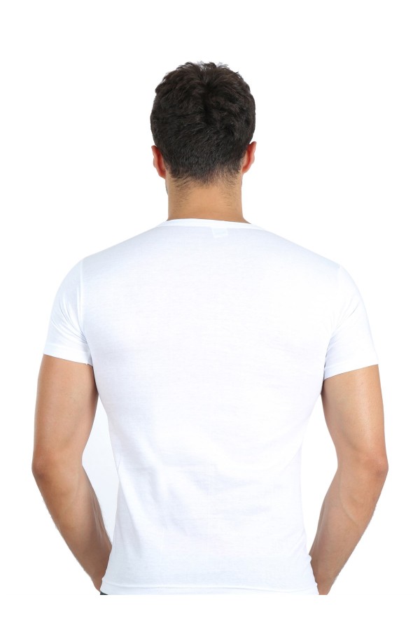 Moda Çizgi Erkek Penye Atlet 65651