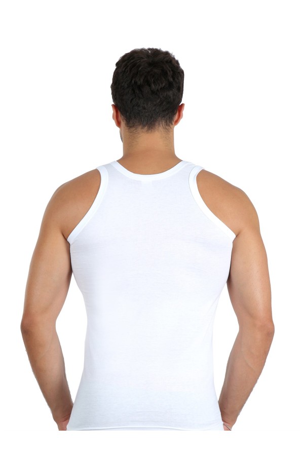 Moda Çizgi Erkek Penye Atlet 65661