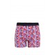 Moda Çizgi Erkek Penye Likralı Desenli Boxer 40113