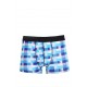 Moda Çizgi Erkek Penye Likralı Desenli Boxer 40115