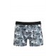 Moda Çizgi Erkek Penye Likralı Desenli Boxer 40119