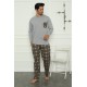 Moda Çizgi Erkek Penye Pijama Takım 6828