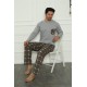 Moda Çizgi Erkek Penye Pijama Takım 6828