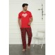 Moda Çizgi Erkek Penye Pijama Takım 6832