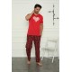 Moda Çizgi Erkek Penye Pijama Takım 6832