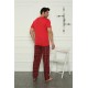 Moda Çizgi Erkek Penye Pijama Takım 6832