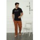 Moda Çizgi Erkek Penye Pijama Takım 6836